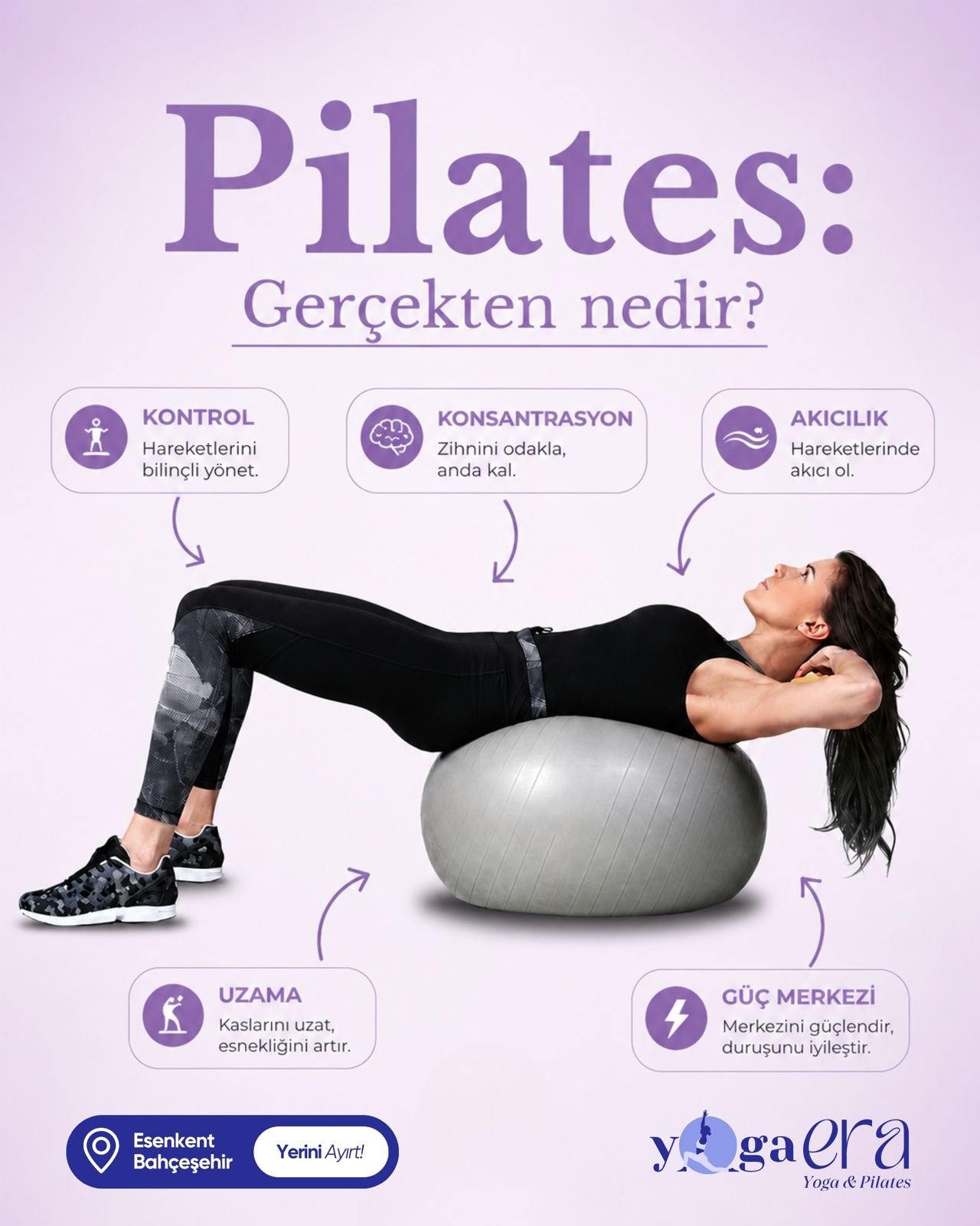 Bahçeşehir Pilates Stüdyosu Yoga Era