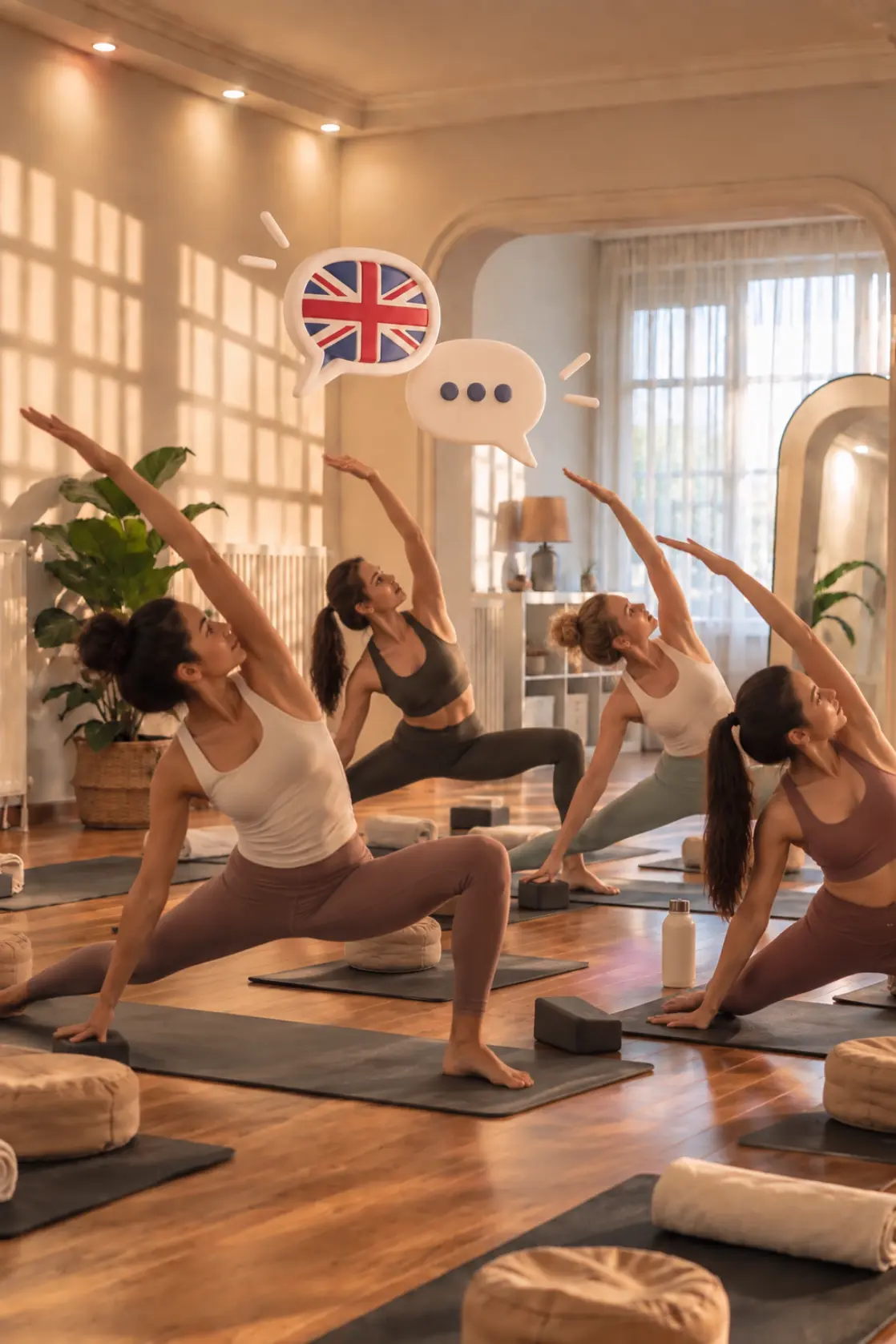 İngilizce yoga dersi
